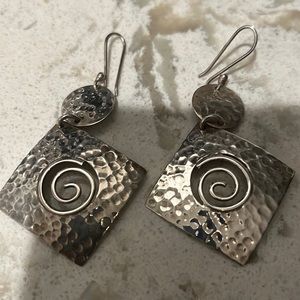 Sterling silver earrings